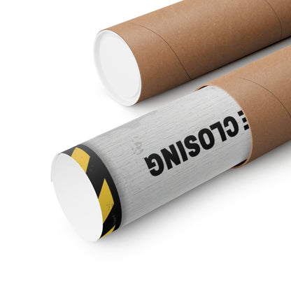 Bike Shop Etiquette 101 Poster | EU Safety Sign Edition (Q1) | Cycling Shop Wall Art | Funny Bike Shop Decor | 16x20