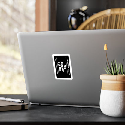 Kiss-Cut Vinyl Decal — “Endurance Rule #8: You Signed Up For This” Motivational Sticker