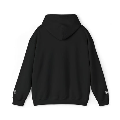 One Gear Short of Normal Hoodie — Sleeve Embroidered Pullover