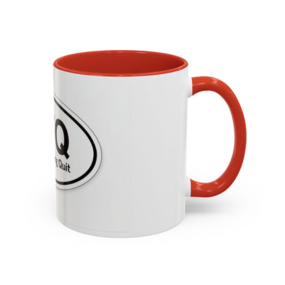 DFQ 'Don’t F**ing Quit' Motivational Coffee Mug