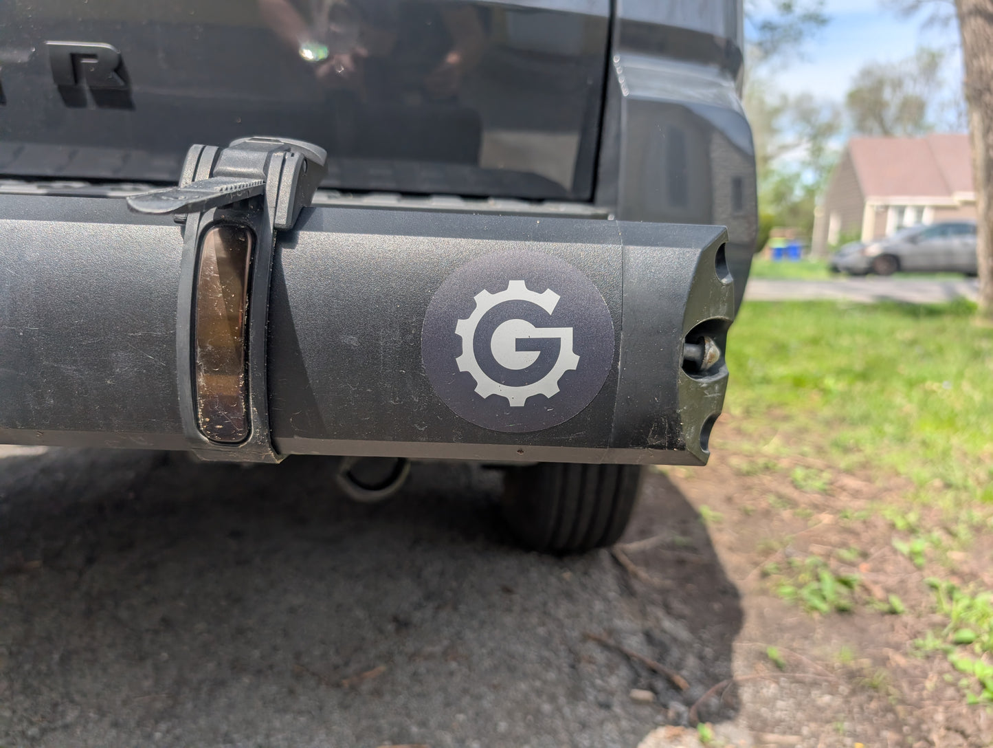 One Gear Short of Normal Logo Vinyl Sticker