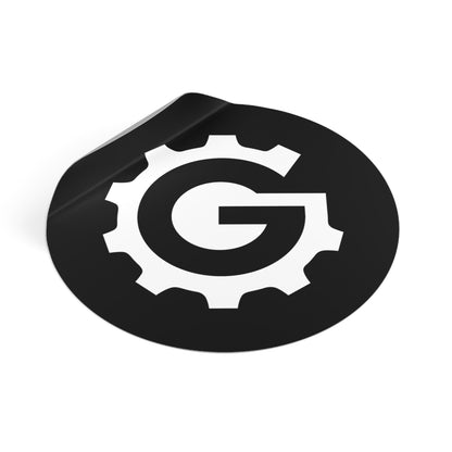 One Gear Short of Normal Logo Vinyl Sticker