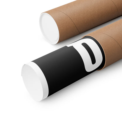 Matte Poster — "DFQ: Don’t F*ing Quit" Endurance Rule #3 Motivational Wall Art